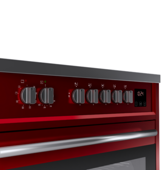8720769323302_wiggo_WIO-E921A(RX)_freestanding oven_90cm_RED_INOX_buttons