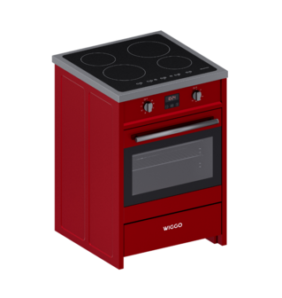 8720769323272_wiggo_WIO-E621A(RX)_freestanding oven_60cm_RED_INOX_left