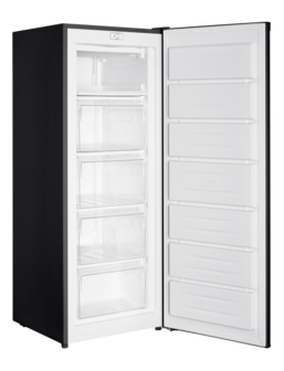 8720769321889_wiggo_WF-UR14F(B)_Freestanding Freezer_55cm_BLACK_open_2