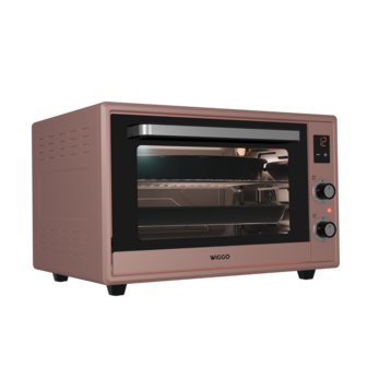 Wiggo WMO-E657(P) - Vrijstaande Mini Oven - 65 liter - Pink