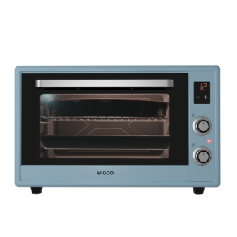 Wiggo WMO-E657(A) - Vrijstaande oven - 65 liter - Blauw