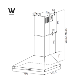 WE-C530P(X)_8720769321186_Afzuigkap