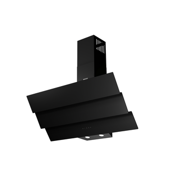 Wiggo WE-A943G(B) &ndash; Glas Schouw Afzuigkap, 90 cm &ndash; A+ Energieklasse, 4 Snelheden