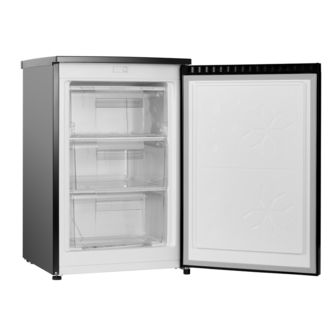 Wiggo WF-TT82C(B) &ndash; Table Top Koelkast, 126L &ndash; Met Vriesvak