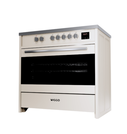 8720769323296_wiggo_WIO-E921A(CX)_freestanding oven_90cm_CREAM_INOX_right