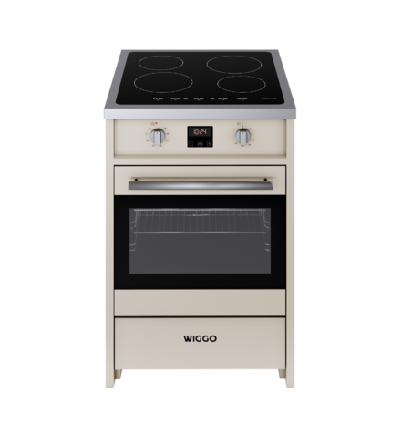8720769323265_wiggo_WIO-E621A(CX)_freestanding oven_60cm_CREAM_INOX_front