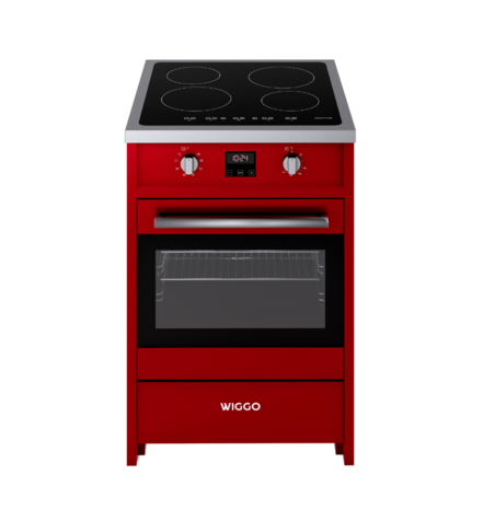 8720769323272_wiggo_WIO-E621A(RX)_freestanding oven_60cm_RED_INOX_front