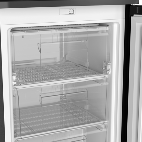 Wiggo WF-TT82C(B) – Table Top Koelkast, 126L – Met Vriesvak