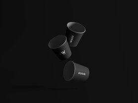 Wiggo WA-CC1(B) Black Coffee Cup Box