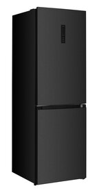 Wiggo WR-CD18NFB(DX) - Vrijstaand - Koel-vriescombinatie - Donker Rvs